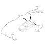 Diagram for 2016 Kia Optima Antenna - 96210D5400SWP