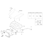 Diagram for Kia Hood Cable - 81190D5200