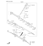 Diagram for 2017 Kia Optima Rack And Pinion - 56500D4000