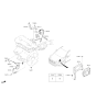 Diagram for 2016 Kia Optima Oxygen Sensor - 392102B330