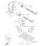 Diagram for 2019 Kia Optima Camshaft - 241002B770