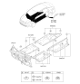 Diagram for 2017 Kia Optima Dash Panels - 84120D5000