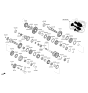 Diagram for 2024 Kia Forte Input Shaft Bearing - 432952D010