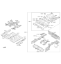 Diagram for 2016 Kia Optima Floor Pan - 65500D5000