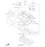 Diagram for 2021 Kia Sportage Crankcase Breather Hose - 267102GGA0