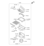 Diagram for 2019 Kia Optima Blower Motor - 97113D5000