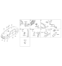 Diagram for 2017 Kia Cadenza Horn - 96630C1100