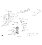 Diagram for 2016 Kia Optima Cooling Hose - 282812GTA0