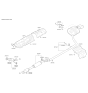 Diagram for 2016 Kia Optima Muffler - 28710D5000