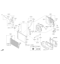 Diagram for Kia Cooling Fan Module - 253853T280