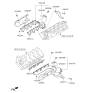 Diagram for 2016 Kia K900 Exhaust Manifold - 285103F800