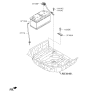 Diagram for 2017 Kia K900 Battery Terminal - 371803T201