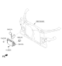 Diagram for Kia Cruise Control Servo - 964103T100