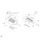 Diagram for Kia K900 Cylinder Head - 221103CGA1A