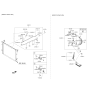 Diagram for 2015 Kia K900 Oil Cooler Hose - 254703T000