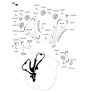 Diagram for Kia K900 Variable Timing Sprocket - 243503CGA1