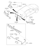 Diagram for Kia K900 Light Socket - 925303T500