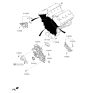 Diagram for 2016 Kia K900 Crankshaft Seal - 213523F300