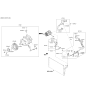 Diagram for Kia K900 A/C Compressor - 977013T400