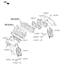 Diagram for 2016 Kia K900 Exhaust Manifold - 285103CFH0