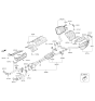 Diagram for 2016 Kia K900 Muffler - 287103T510