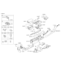 Diagram for 2016 Kia K900 Armrest - 846603T700KGM