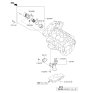 Diagram for 2015 Kia K900 Oil Filter - 263203C700