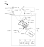 Diagram for Kia Sedona Camshaft Position Sensor - 393183C500