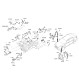 Diagram for 2015 Kia K900 Knock Sensor - 393203F010