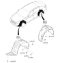 Diagram for 2016 Kia K900 Wheelhouse - 868223T500