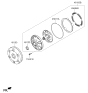 Diagram for Kia K900 Torque Converter - 451004E033
