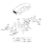 Diagram for 2017 Kia K900 Emblem - 863103T700