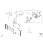 Diagram for Kia Cadenza Radiator Cap - 25330G8000