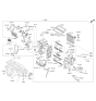 Diagram for 2020 Kia Cadenza Evaporator - 97139F6AA0