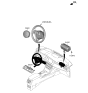 Diagram for Kia Cadenza Air Bag - 80200F6000WK