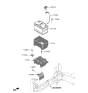 Diagram for Kia Cadenza Battery Terminal - 37180F6500