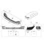 Diagram for Kia Cadenza Tail Light - 92401F6520