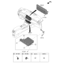 Diagram for Kia Cadenza Antenna Cable - 96595F6600