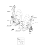 Diagram for Kia Cadenza Seat Belt - 88810F6505GYT