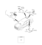 Diagram for 2020 Kia Cadenza Antenna Mast - 96210F6DE0EB