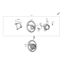 Diagram for Kia Cadenza Steering Wheel - 56110F6AJ0WK