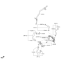 Diagram for Kia Cadenza Oil Cooler Hose - 25421F6500