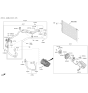 Diagram for Kia Rio A/C Hose - 97777H9170