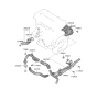 Diagram for 2018 Kia Rio Thermostat Gasket - 256232M000