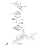 Diagram for 2023 Kia Rio Battery Terminal - 37180H8000