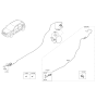 Diagram for Kia Fuel Door - 69510H9200