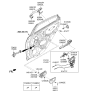 Diagram for 2020 Kia Rio Door Handle - 82661H805000