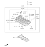 Diagram for Kia Cylinder Head - 72ZG52BX00