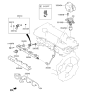 Diagram for Kia Rio Fuel Injector - 353102B150