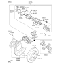 Diagram for Kia Rio Brake Disc - 584110U300